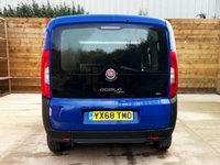 USED 2018 68 FIAT DOBLO 5 Seat Wheelchair Accessible Disabled Access Vehicle WAV 