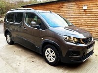 USED 2021 21 PEUGEOT RIFTER L2 LWB 5 Seat Petrol Auto Wheelchair Accessible Disabled Access Vehicle WAV 