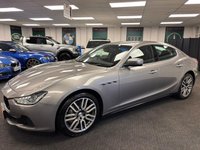 USED 2016 L MASERATI GHIBLI 3.0 V6 DIESEL ZF 8 SPEED AUTO START STOP UK DELIVERY FLAT FEE &pound;175 (SUBJECT TO DEAL) *OVER 100 IMAGES ON OUR WEBSITE*BESPOKE FINANCE ARRANGED*PART EXCHANGE WELCOME*ALL VEHICLES HPI CLEAR