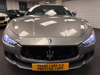 USED 2016 L MASERATI GHIBLI 3.0 V6 DIESEL ZF 8 SPEED AUTO START STOP UK DELIVERY FLAT FEE &pound;175 (SUBJECT TO DEAL) *OVER 100 IMAGES ON OUR WEBSITE*BESPOKE FINANCE ARRANGED*PART EXCHANGE WELCOME*ALL VEHICLES HPI CLEAR