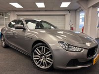 USED 2016 L MASERATI GHIBLI 3.0 V6 DIESEL ZF 8 SPEED AUTO START STOP UK DELIVERY FLAT FEE &pound;175 (SUBJECT TO DEAL) *OVER 100 IMAGES ON OUR WEBSITE*BESPOKE FINANCE ARRANGED*PART EXCHANGE WELCOME*ALL VEHICLES HPI CLEAR