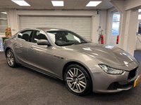 USED 2016 L MASERATI GHIBLI 3.0 V6 DIESEL ZF 8 SPEED AUTO START STOP UK DELIVERY FLAT FEE &pound;175 (SUBJECT TO DEAL) *OVER 100 IMAGES ON OUR WEBSITE*BESPOKE FINANCE ARRANGED*PART EXCHANGE WELCOME*ALL VEHICLES HPI CLEAR