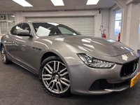 USED 2016 L MASERATI GHIBLI 3.0 V6 DIESEL ZF 8 SPEED AUTO START STOP UK DELIVERY FLAT FEE &pound;175 (SUBJECT TO DEAL) *OVER 100 IMAGES ON OUR WEBSITE*BESPOKE FINANCE ARRANGED*PART EXCHANGE WELCOME*ALL VEHICLES HPI CLEAR