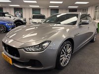 USED 2016 L MASERATI GHIBLI 3.0 V6 DIESEL ZF 8 SPEED AUTO START STOP UK DELIVERY FLAT FEE &pound;175 (SUBJECT TO DEAL) *OVER 100 IMAGES ON OUR WEBSITE*BESPOKE FINANCE ARRANGED*PART EXCHANGE WELCOME*ALL VEHICLES HPI CLEAR