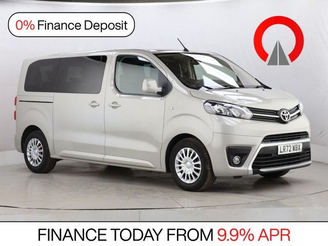 View our Toyota Proace Verso 1.5D Shuttle Medium MPV 5dr Diesel Manual MWB Euro 6 (s/s) (9 Seat) (120 ps)