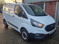 USED 2021 71 FORD TRANSIT CUSTOM 2.0 300 EcoBlue Leader Panel Van 5dr Diesel Manual L1 H1 Euro 6 (s/s) (105 ps) AIR CON, 3 SERVICE STAMPS
