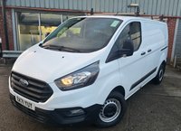 USED 2021 71 FORD TRANSIT CUSTOM 2.0 300 EcoBlue Leader Panel Van 5dr Diesel Manual L1 H1 Euro 6 (s/s) (105 ps) AIR CON, 3 SERVICE STAMPS