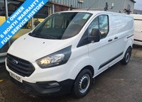 USED 2021 71 FORD TRANSIT CUSTOM 2.0 300 EcoBlue Leader Panel Van 5dr Diesel Manual L1 H1 Euro 6 (s/s) (105 ps) AIR CON, 3 SERVICE STAMPS
