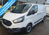 USED 2021 71 FORD TRANSIT CUSTOM 2.0 300 EcoBlue Leader Panel Van 5dr Diesel Manual L1 H1 Euro 6 (s/s) (105 ps) AIR CON, 3 SERVICE STAMPS