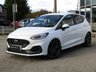 USED 2022 72 FORD FIESTA 1.5T EcoBoost ST-3 Hatchback 5dr Petrol Manual Euro 6 (s/s) (200 ps) Finished in FROZEN WHITE with contrasting EBONY SPORTS LEATHER ALCANTARA interior trim. It is impossible to ignore that this is one seriously fun car. If you are after some old-school hot hatch fun, the ST is hard to beat. Punching out 200 BHP faster than the old model. Features include SAT NAV, Rear View Camera, Cruise Control, Climate, Heated Seats, DAB, B/Tooth, LED day Lights, 2 Keys and much more. This Fiesta is a small car that you can really enjoy driving. Last Serviced at 30,023 miles.