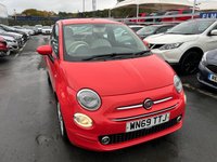 USED 2019 69 FIAT 500 1.2 Petrol, Lounge Edition, Hatchback, 3 Door, Manual, Euro 6. 