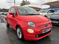 USED 2019 69 FIAT 500 1.2 Petrol, Lounge Edition, Hatchback, 3 Door, Manual, Euro 6. 