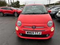 USED 2019 69 FIAT 500 1.2 Petrol, Lounge Edition, Hatchback, 3 Door, Manual, Euro 6. 