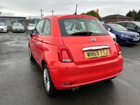 USED 2019 69 FIAT 500 1.2 Petrol, Lounge Edition, Hatchback, 3 Door, Manual, Euro 6. 