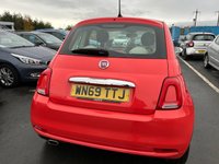 USED 2019 69 FIAT 500 1.2 Petrol, Lounge Edition, Hatchback, 3 Door, Manual, Euro 6. 