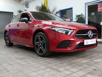 USED 2021 21 MERCEDES-BENZ A-CLASS 1.3 A250e 15.6kWh AMG Line Edition Saloon 4dr Petrol Plug-in Hybrid 8G-DCT Euro 6 (s/s) (218 ps) SAT NAV PART LEATHER HEATED SEATS REAR VIEW CAMERA CRUISE CONTROL PARKING SENSORS 1 OWNER EXCELLENT SERVICE HISTORY WARRANTY