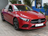 USED 2021 21 MERCEDES-BENZ A-CLASS 1.3 A250e 15.6kWh AMG Line Edition Saloon 4dr Petrol Plug-in Hybrid 8G-DCT Euro 6 (s/s) (218 ps) SAT NAV PART LEATHER HEATED SEATS REAR VIEW CAMERA CRUISE CONTROL PARKING SENSORS 1 OWNER EXCELLENT SERVICE HISTORY WARRANTY