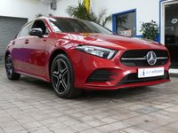 USED 2021 21 MERCEDES-BENZ A-CLASS 1.3 A250e 15.6kWh AMG Line Edition Saloon 4dr Petrol Plug-in Hybrid 8G-DCT Euro 6 (s/s) (218 ps) SAT NAV PART LEATHER HEATED SEATS REAR VIEW CAMERA CRUISE CONTROL PARKING SENSORS 1 OWNER EXCELLENT SERVICE HISTORY WARRANTY