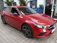 USED 2021 21 MERCEDES-BENZ A-CLASS 1.3 A250e 15.6kWh AMG Line Edition Saloon 4dr Petrol Plug-in Hybrid 8G-DCT Euro 6 (s/s) (218 ps) SAT NAV PART LEATHER HEATED SEATS REAR VIEW CAMERA CRUISE CONTROL PARKING SENSORS 1 OWNER EXCELLENT SERVICE HISTORY WARRANTY