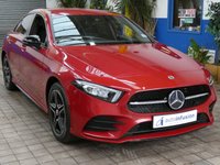 USED 2021 21 MERCEDES-BENZ A-CLASS 1.3 A250e 15.6kWh AMG Line Edition Saloon 4dr Petrol Plug-in Hybrid 8G-DCT Euro 6 (s/s) (218 ps) SAT NAV PART LEATHER HEATED SEATS REAR VIEW CAMERA CRUISE CONTROL PARKING SENSORS 1 OWNER EXCELLENT SERVICE HISTORY WARRANTY