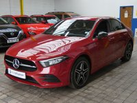 USED 2021 21 MERCEDES-BENZ A-CLASS 1.3 A250e 15.6kWh AMG Line Edition Saloon 4dr Petrol Plug-in Hybrid 8G-DCT Euro 6 (s/s) (218 ps) SAT NAV PART LEATHER HEATED SEATS REAR VIEW CAMERA CRUISE CONTROL PARKING SENSORS 1 OWNER EXCELLENT SERVICE HISTORY WARRANTY