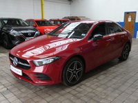USED 2021 21 MERCEDES-BENZ A-CLASS 1.3 A250e 15.6kWh AMG Line Edition Saloon 4dr Petrol Plug-in Hybrid 8G-DCT Euro 6 (s/s) (218 ps) SAT NAV PART LEATHER HEATED SEATS REAR VIEW CAMERA CRUISE CONTROL PARKING SENSORS 1 OWNER EXCELLENT SERVICE HISTORY WARRANTY