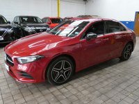 USED 2021 21 MERCEDES-BENZ A-CLASS 1.3 A250e 15.6kWh AMG Line Edition Saloon 4dr Petrol Plug-in Hybrid 8G-DCT Euro 6 (s/s) (218 ps) SAT NAV PART LEATHER HEATED SEATS REAR VIEW CAMERA CRUISE CONTROL PARKING SENSORS 1 OWNER EXCELLENT SERVICE HISTORY WARRANTY