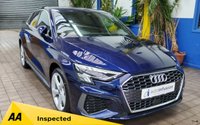 USED 2022 72 AUDI A3 1.4 TFSIe 40 S line Sportback 5dr Petrol Plug-in Hybrid S Tronic Euro 6 (s/s) 13kWh (204 ps) COMFORT AND SOUND PACK SAT NAV HEATED LEATHER SEATS REAR VIEW CAMERA CRUISE CONTROL PARKING SENSORS 1 OWNER EXCELLENT SERVICE HISTORY WARRANTY