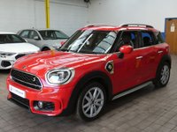 USED 2020 70 MINI COUNTRYMAN 1.5 10kWh Cooper SE Sport SUV 5dr Petrol Plug-in Hybrid Auto ALL4 Euro 6 (s/s) (224 ps) SAT NAV HEATED SEATS PART LEATHER INTERIOR CRUISE CONTROL PARKING SENSORS 1 OWNER SERVICE HISTORY WARRANTY