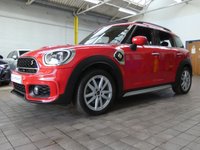 USED 2020 70 MINI COUNTRYMAN 1.5 10kWh Cooper SE Sport SUV 5dr Petrol Plug-in Hybrid Auto ALL4 Euro 6 (s/s) (224 ps) SAT NAV HEATED SEATS PART LEATHER INTERIOR CRUISE CONTROL PARKING SENSORS 1 OWNER SERVICE HISTORY WARRANTY