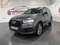 USED 2017 67 AUDI Q7 3.0 TDI V6 S line SUV 5dr Diesel Tiptronic quattro Euro 6 (s/s) (272 ps) 2 keys, 7 seats, digital dash, NAV