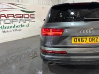 USED 2017 67 AUDI Q7 3.0 TDI V6 S line SUV 5dr Diesel Tiptronic quattro Euro 6 (s/s) (272 ps) 2 keys, 7 seats, digital dash, NAV
