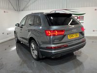 USED 2017 67 AUDI Q7 3.0 TDI V6 S line SUV 5dr Diesel Tiptronic quattro Euro 6 (s/s) (272 ps) 2 keys, 7 seats, digital dash, NAV