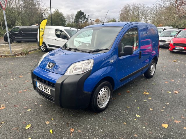 2015 15 Peugeot Bipper 1.3 HDi S Panel Van 3dr Diesel Manual FWD L1 H1 (119 g/km, 75 bhp)
