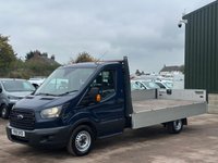 USED 2019 19 FORD TRANSIT 350 2.0 ECOBLUE 130PS LWB DROPSIDE - NO VAT 