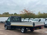 USED 2019 19 FORD TRANSIT 350 2.0 ECOBLUE 130PS LWB DROPSIDE - NO VAT 