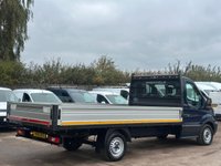USED 2019 19 FORD TRANSIT 350 2.0 ECOBLUE 130PS LWB DROPSIDE - NO VAT 