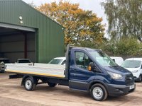 USED 2019 19 FORD TRANSIT 350 2.0 ECOBLUE 130PS LWB DROPSIDE - NO VAT 