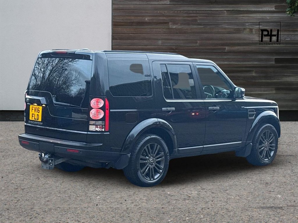 USED 2016 16 LAND ROVER DISCOVERY 4 3.0 SD V6 Graphite SUV 5dr Diesel Auto 4WD Euro 6 (s/s) (256 bhp) TOW BAR|TIMING BELT REPLACED