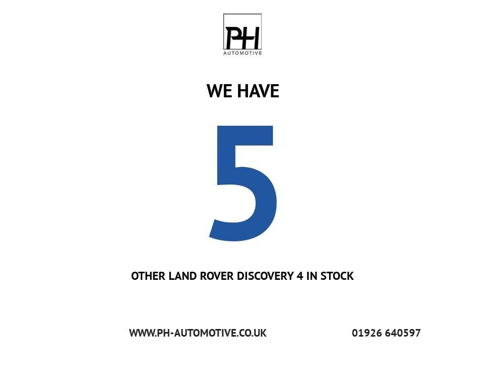 USED 2016 16 LAND ROVER DISCOVERY 4 3.0 SD V6 Graphite SUV 5dr Diesel Auto 4WD Euro 6 (s/s) (256 bhp) TOW BAR|TIMING BELT REPLACED