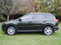 USED 2013 13 TOYOTA RAV4 2.2 D-CAT Invincible SUV 5dr Diesel Auto 4WD Euro 5 (150 ps) www.suffolkcarcentre.co.uk - Located at Ilketshall