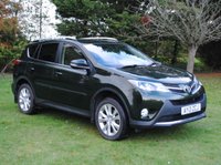 USED 2013 13 TOYOTA RAV4 2.2 D-CAT Invincible SUV 5dr Diesel Auto 4WD Euro 5 (150 ps) www.suffolkcarcentre.co.uk - Located at Ilketshall