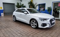 USED 2021 71 AUDI A3 1.5 TFSI 35 S line Sportback 5dr Petrol Manual Euro 6 (s/s) (150 ps) SAT NAV ANDROID APPLE CARPLAY LEATHER SEATS PARKING SENSORS 1 OWNER SERVICE HISTORY WARRANTY