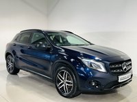 USED 2018 68 MERCEDES-BENZ GLA 1.6 GLA180 Urban Edition SUV 5dr Petrol Manual Euro 6 (s/s) (122 ps) Canvasite Blue | Bluetooth | Sat Nav | Cruise Control | Reversing Camera | Ambient Lighting