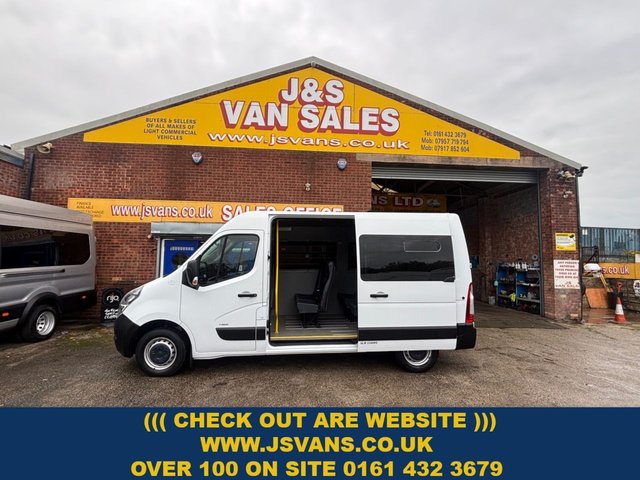 2021 VAUXHALL MOVANO £15995 + VAT Edition minibus STOCKPORT / MANCHESTER