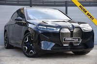 USED 2023 72 BMW IX 50 111.5kWh M Sport Edition SUV 5dr Electric Auto xDrive (523 ps) 1 Owner from New | Full Service History | Panoramic Glass Roof | 22" Alloy Wheels | Privacy Glass | Titan Bronze Exterior Trim | Front Electric Sears with Massage | Steeped Sensatec - Atelier Interior Design in Black | Laserlights | Satellite Navigation | Apple CarPlay