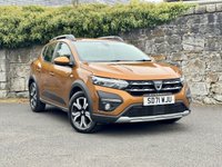 USED 2021 71 DACIA SANDERO STEPWAY 1.0 TCe Prestige Hatchback 5dr Petrol Manual Euro 6 (s/s) (90 ps) 2 OWNERS FROM NEW+FULL SERVICE HISTORY+SATELLITE NAVIGATION+CRUISE CONTROL+FINANCE AVAILABLE