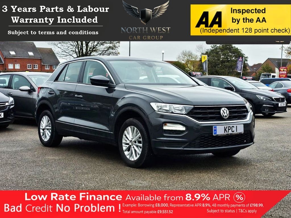 VOLKSWAGEN T-ROC 1.0 TSI GPF S SUV 5dr Petrol Manual Euro 6 (s/s) (115 ps) ***DRIVE AWAY TODAY*** NATIONWIDE PARTS & LABOUR WARRANTY INCLUDED + 12 MONTHS AA BREAKDOWN FREE FINANCE AVAILABLE LOW RATES INSTANT DECISION