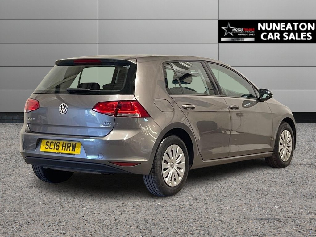 USED 2016 16 VOLKSWAGEN GOLF 1.2 TSI BlueMotion Tech S Hatchback 5dr Petrol Manual Euro 6 (s/s) (85 ps) ULEZ COMPLIANT - EURO 6