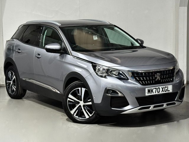 2020 70 Peugeot 3008 1.2 PureTech Allure SUV 5dr Petrol Manual Euro 6 (s/s) (130 ps)